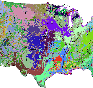 Quantitative Flux Ecoregions Within the Mid-Continent Region During the Growing Season