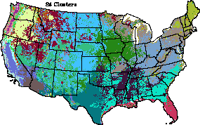 24 Zones - Abiotic Conditions/Potential Vegetation