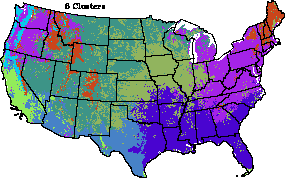 8 Zones - Abiotic Conditions/Potential Vegetation