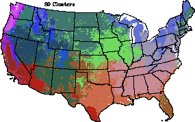 20 Zones - Abiotic Conditions/Potential Vegetation