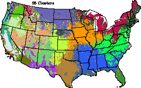 25 Zones - Abiotic Conditions/Potential Vegetation