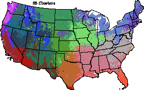 25 Zones - Abiotic Conditions/Potential Vegetation